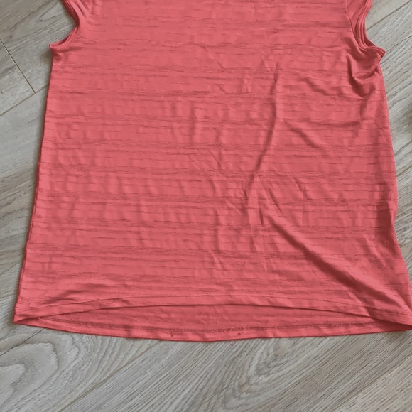 Nike Dri-Fit Sheer Pink T-Shirt Top Sz L - Picture 4 of 5
